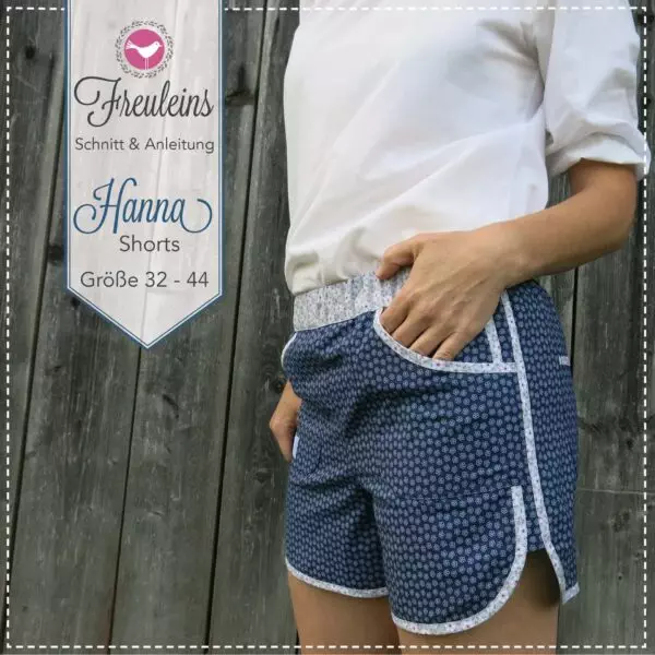 Shorts Hanna in Gr. 34-44 - Schnittmuster und Nähanleitung