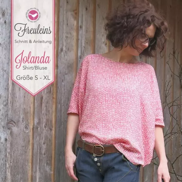 Shirt Jolanda in Gr. S-XL - Schnittmuster und Nähanleitung