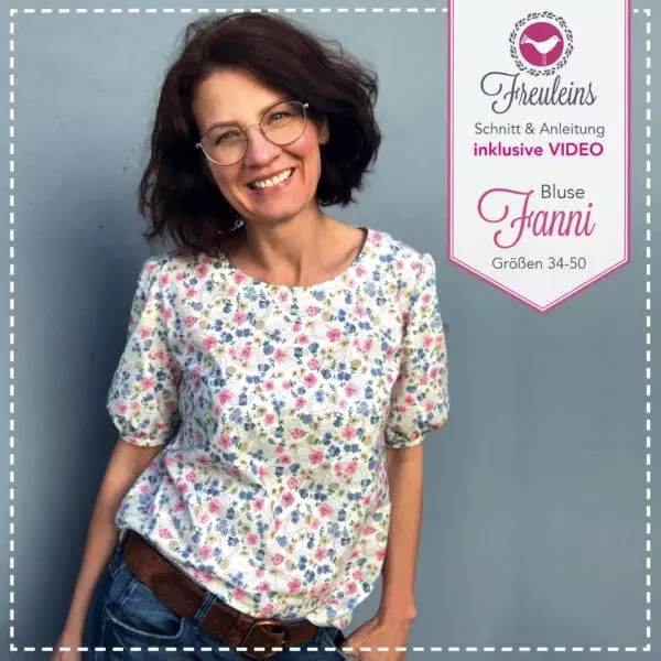 Bluse Fanni Gr. 34-50 - Schnittmuster und Nähanleitung