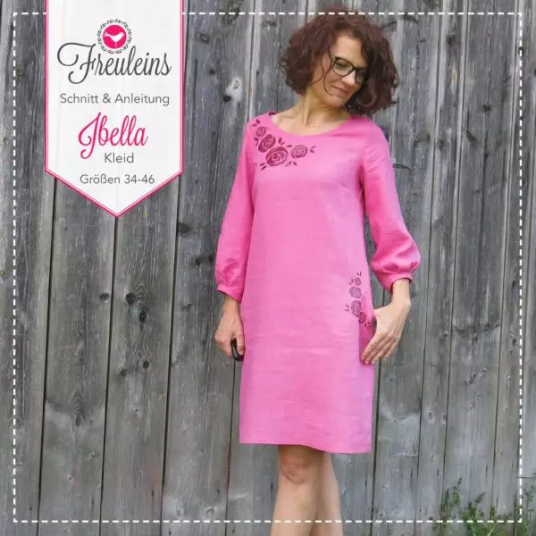 Kleid Ibella Gr. 34-46 - Papierschnittmuster