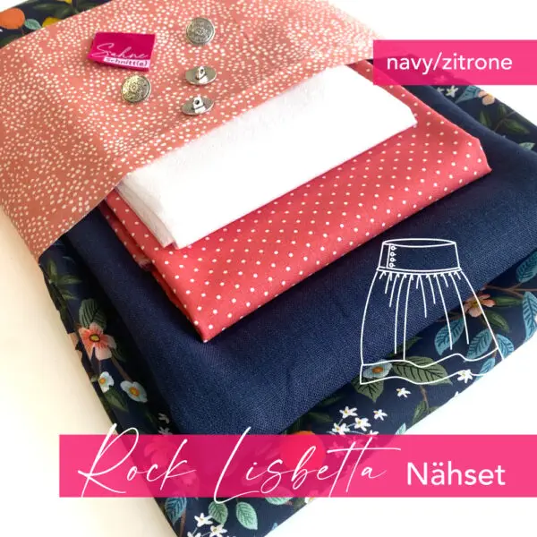 Nähpaket Lisbetta zitrone