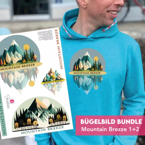 Bügelbild Mountain Breeze - Bundle 1+2