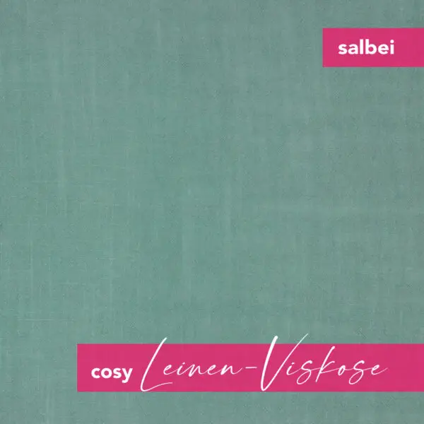cosy Leinen-Viskose - salbei